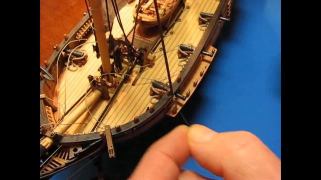 Шхуна "Полоцк". Такелаж Часть11. смотреть онлайн