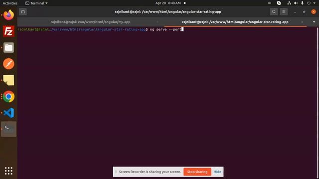 "Port 4200 is already in use" when running the ng serve смотреть онлайн