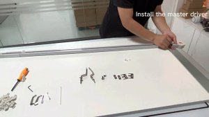 Tuya Smart DIY Electric Curtain Track Kit Installation Video