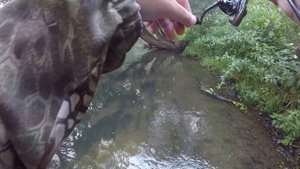 Река Пахра, мормышинг с Tsurinoya Ranger 800