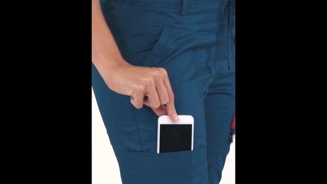 Женские медицинские брюки 21100 Cherokee Luxe Contemporary Fit смотреть онлайн