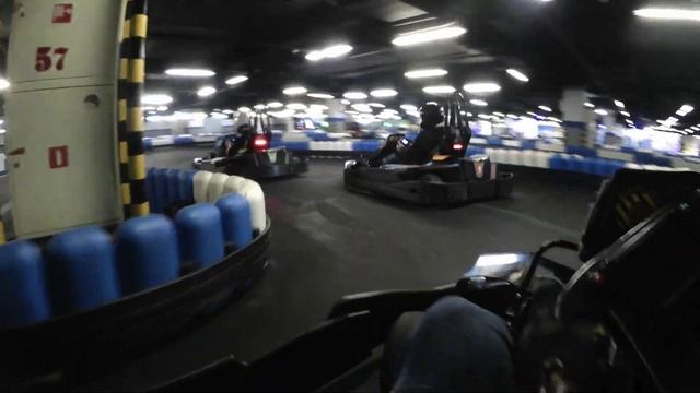 Картинг. Заезд в Urace. г. Москва, м. Крымская смотреть онлайн