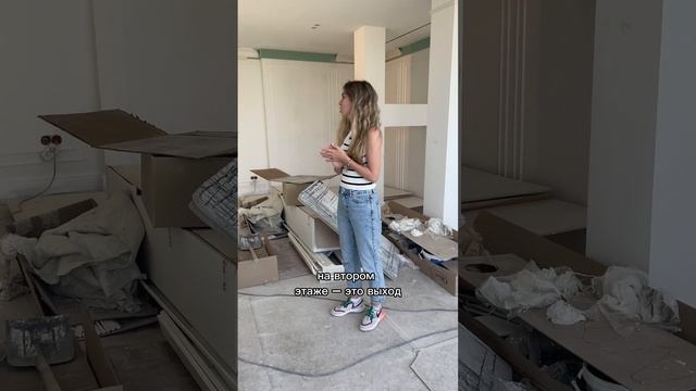 Второй этаж и мансарда в двухуровневой квартире в Москве | ЖК Дубровка