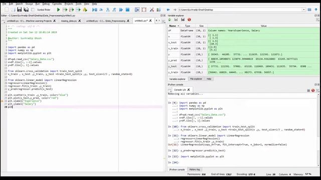 Linear Regression Visualization using Matplotlib in Python |Hindi|