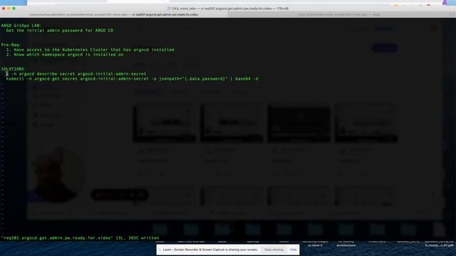ARGO GitOps Lab 11: How to get the initial admin password for Argo CD смотреть онлайн