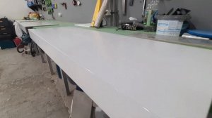 ?подоконники из керамогранита 1600х800 ?с вырезами под  откосы . качество?