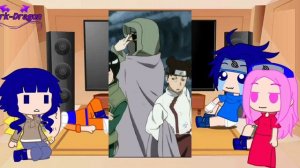 реакция 7 команды +Хината на Наруто[Gacha Club]
