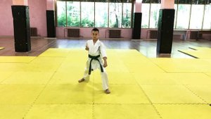 Кихон Ренраку на 9 кю (в перемещении)