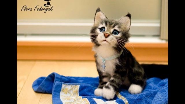 Игрушки из шерсти Валяние Фото/ toys of wool felting смотреть онлайн