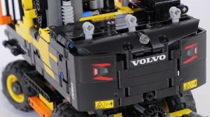 ПОЖАЛУЙ, ЛУЧШИЙ пневматический ЛЕГО Техник 42053 Экскаватор VOLVO EW 160E -  LEGO Technic set 42053