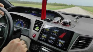 Разгон до 100 км\ч Honda Civic 4D 9
