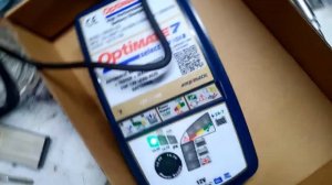 Зарядное устройство Optimate 7 SELECT TM250 Распаковка и пробная зарядка.mp4