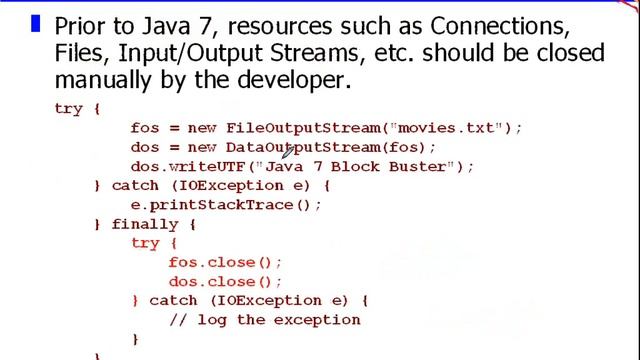 Improved Rethrowing Exceptions смотреть онлайн