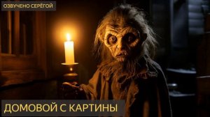 Домовой с картины (Мистическая история) - картина, домовой, художник, собака
