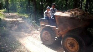 Купили самосвал Dumper. Т-16. AURES G400. Испытания.