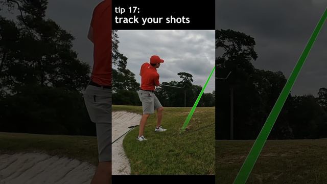 Tip 17: track your golf shots #golf #golfapp #golftips #golfswing #golfer