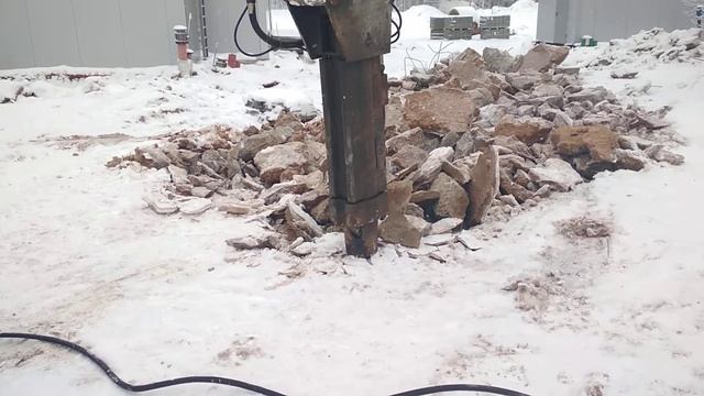 Демонтаж бетонного покрытия смотреть онлайн