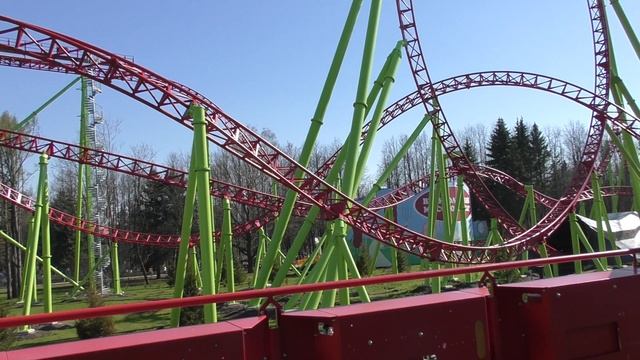 "Диво Остров" СПБ - экстремальный аттракцион горка "Великолукский мясокомбинат"русские горки смотреть онлайн