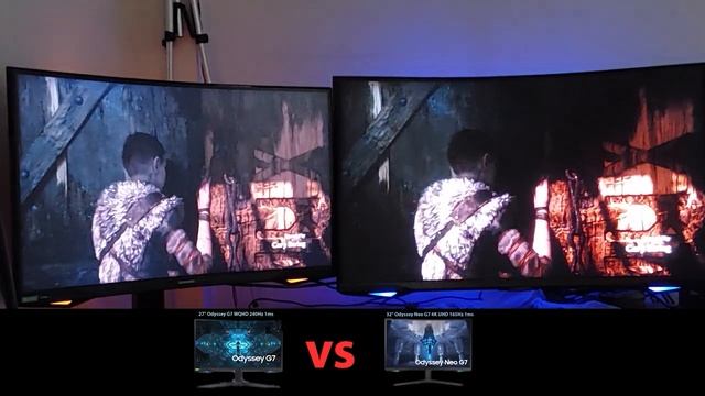 Samsung Odyssey Neo G7 vs. Odyssey G7: Battle of the Odyssey Series Monitors #samsung смотреть онлайн