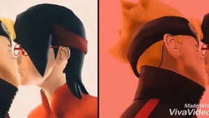 Боруто и Сарада/Люби меня.