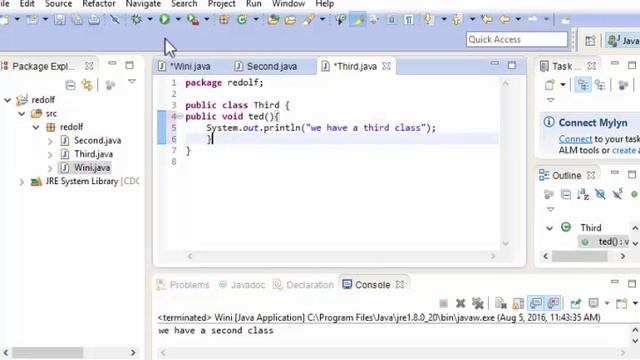 Java in Twi 15.Multiple Classes смотреть онлайн