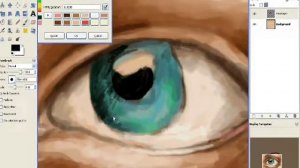 Eye Speed Painting