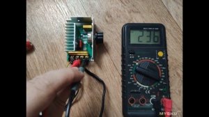 Модуль регулятора мощности на симисторе.  SCR 4000 Вт | #Обзор