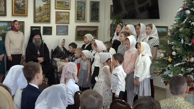 Поздравление от воскресной школы храма Рождества Христова г. Арсеньева