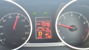 Outlander V6 3.0 тест расхода топлива при 100кмч по трассе