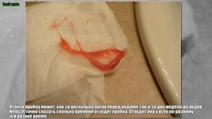 Что такое слизистая пробка  и как понять что она отошла