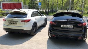 ВЫХОП ОТ FEBERS против банок NISSAN GTR | ТЮНИНГ ВЫХЛОПНОЙ СИСТЕМЫ INFINITI QX70 FX35 FX37 FX50