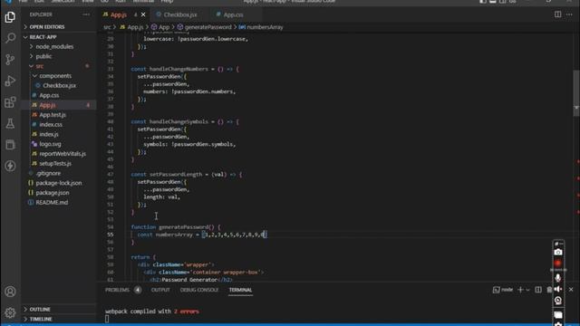 Random Password Generator React Js | React Js Password Generator Project (React Password Generator) смотреть онлайн