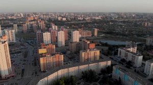 Тюмень. Зарека - Европейский || Вид с квадрокоптера