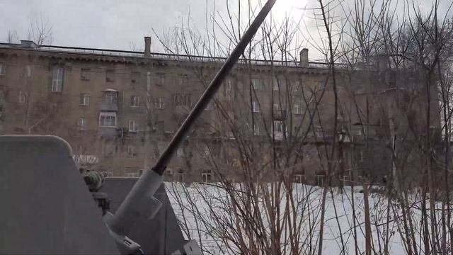 Морская школа на Котовского в Новосибирске. Городская зарисовка