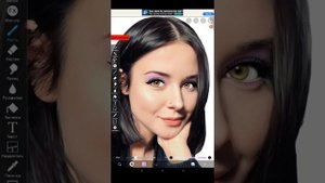 Создание арта на андроиде | Арт на телефоне. Часть 7: Наносим макияж на веки и губы