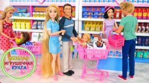 Кукольный семейный супермаркет доя покупки / новый супермаркет для кукол