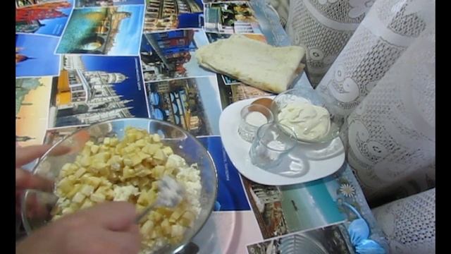 ОТЛИЧНЫЙ ДЕСЕРТ К ЧАЮ! РУЛЕТ ИЗ ЛАВАША С ТВОРОГОМ И БАНАНАМИ! смотреть онлайн