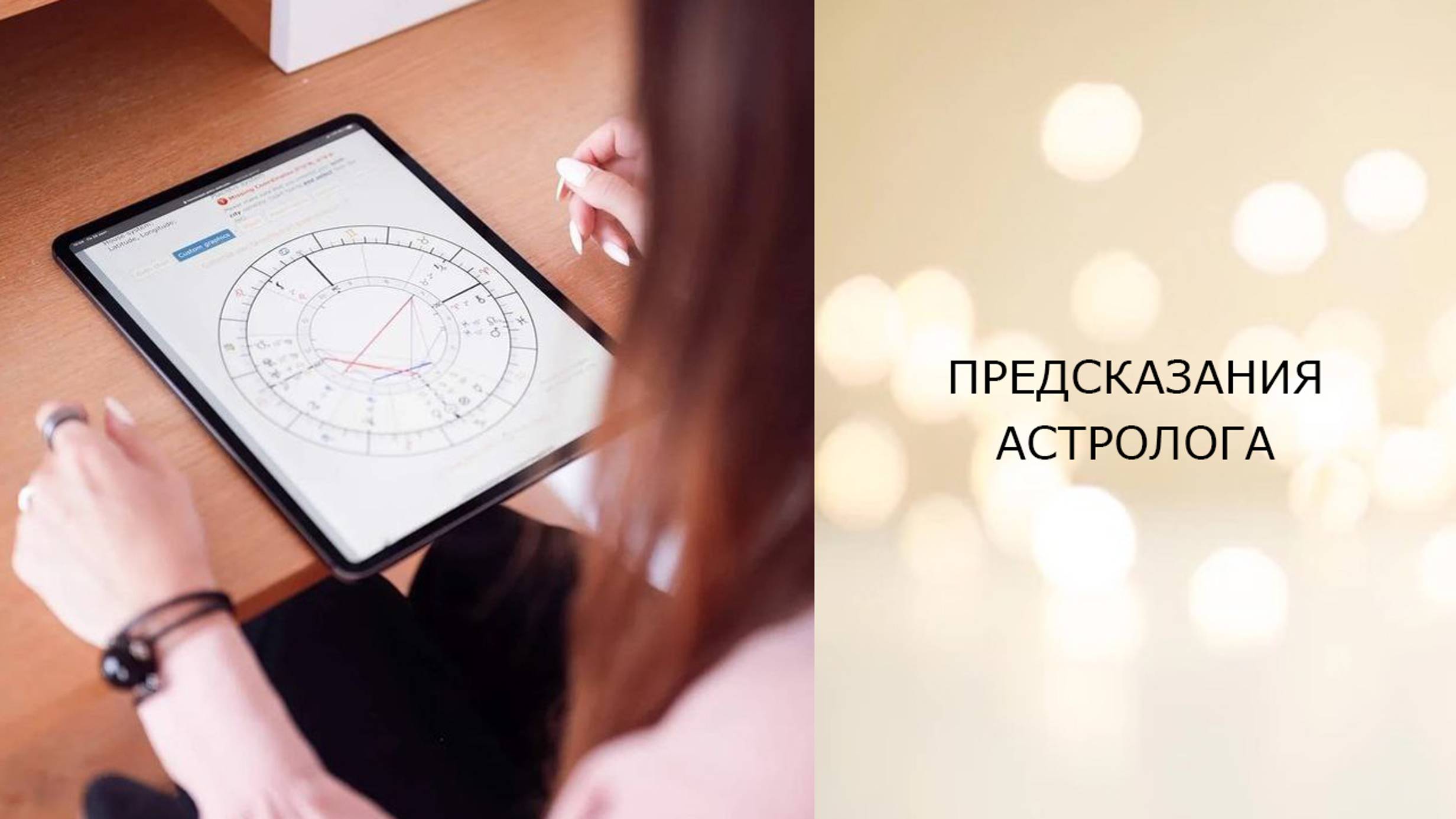 Предсказания астролога -- телепатический сеанс отключения интерференции