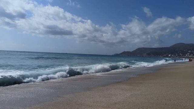 Пляж Клеопатры в Алании - Kleopatra beach Alanya - Cleopatra beach Turkey Лучшие пляжи Турции Алань