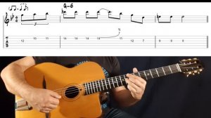 Minor Blues Django Reinhardt Gm Lick - Gypsy Jazz Guitar Lesson - Manouche Tutorial Free Tab