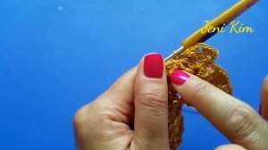 Салфетка Экстравагантная 1-8 ряды Crochet doily rounds 1-8