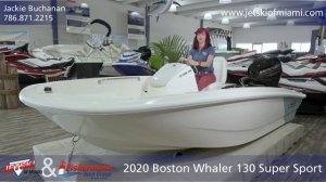 Walk around Boston Whaler 130 Super Sport best safest small boat- for sale at Jetski of Miami