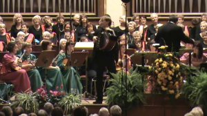 Гармонист Павел Уханов "Полянка"  г.Тюбинген 2009