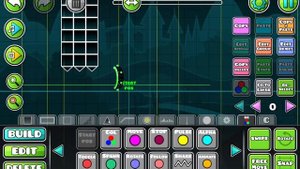 ПОСТРОИЛ СВОЙ УРОВЕНЬ В ГД(Geometry dash) #1