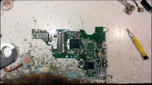 Ремонт ноутбука HP 650 после залития, ноутбук не включается, HP 650 laptop repair after flooding