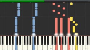 [Piano Tutorial | Synthesia] Three Days Grace   Never Too Late