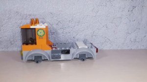 Лего сити Мусоровоз набор 60220. Сборка мусоровоза.