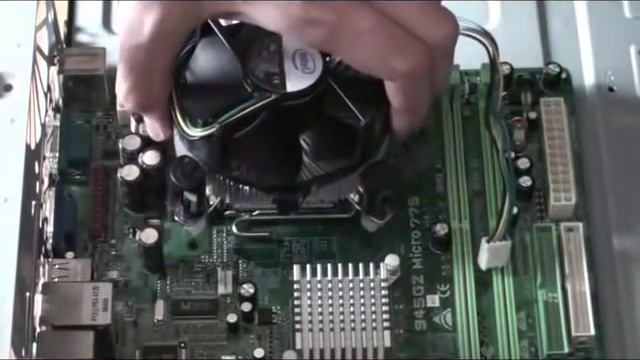 Урок 5. Устанавливаем кулер на процессор смотреть онлайн