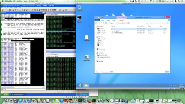 Windows 8 Kernel Level Debugging (also testing Malware) смотреть онлайн