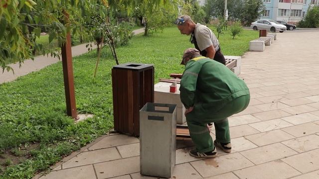 МБУ «Зеленстрой» продолжает плановые и ремонтные работы